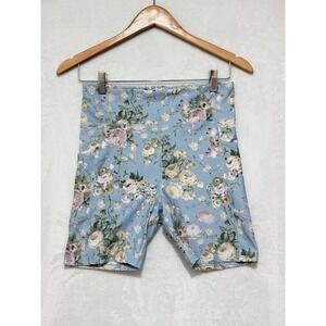 NWT Tuckernuck Blue Floral Bike Shorts